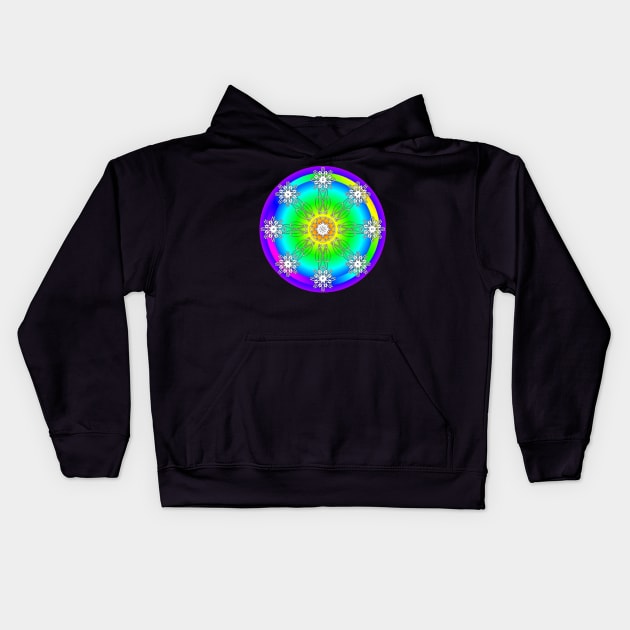 Celtic Mandala Kids Hoodie by icarusismartdesigns